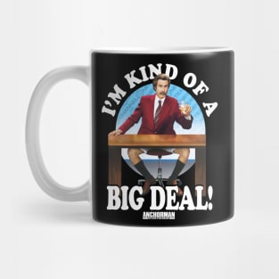 Anchorman Ron Burgundy I'm Kind Of A Big Deal Circle Mug